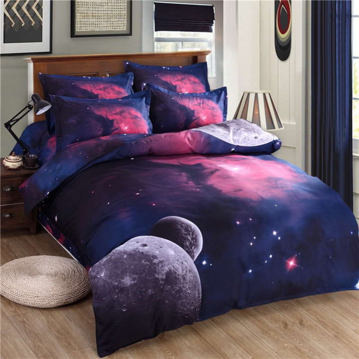 3d Galaxy Bedding Set Twin Queen Size Universe Outer Space Themed Details About 3d Galaxy Bedding Set Twin Queen Size Universe Outer Space Themed Bedspread Bed